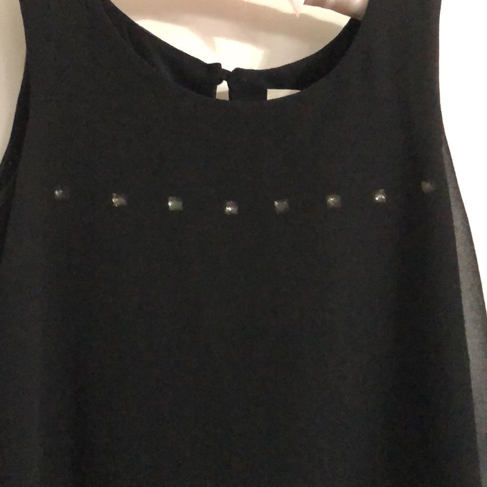 Junior Gaultier Chiffon and Sparkle Shirt, NWT Size 10